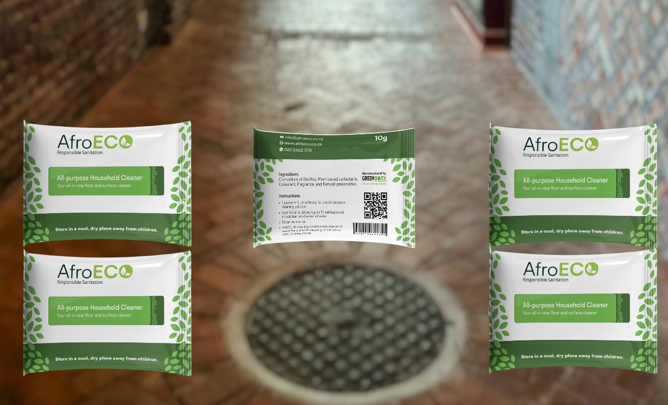 AfroECO All-Purpose Cleaner Pack – 5 Sachets - Image 4