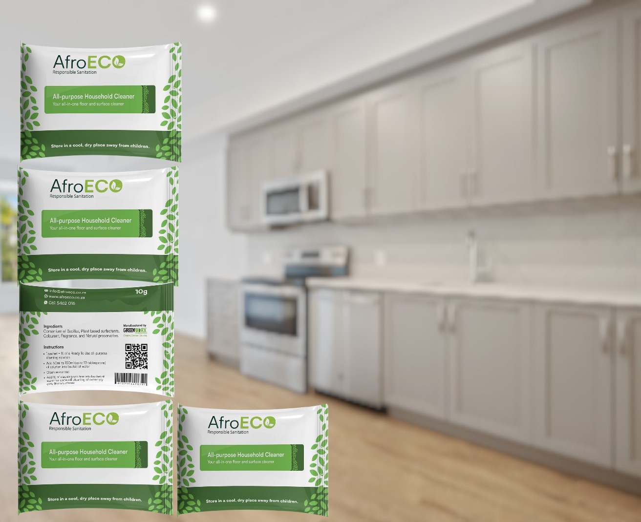 AfroECO All-Purpose Cleaner Pack – 5 Sachets - Image 6
