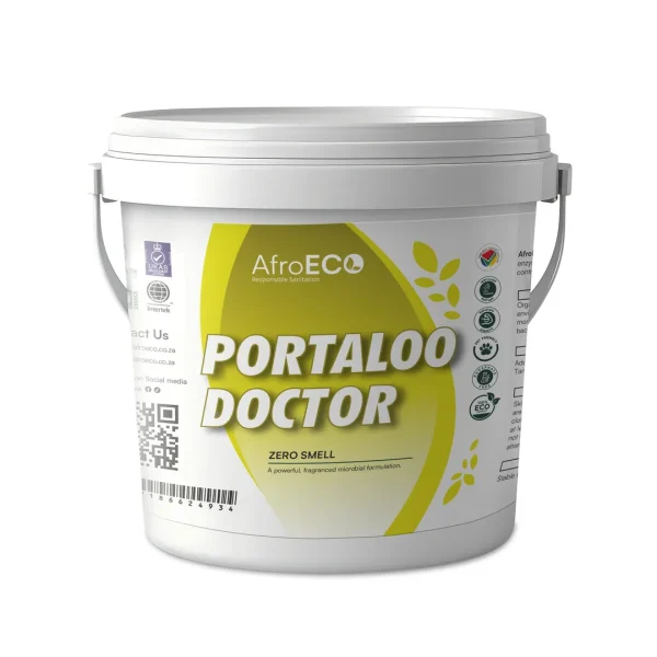 AfroECO Portaloo Doctor 5kg - Portable Toilet Sanitation Powder