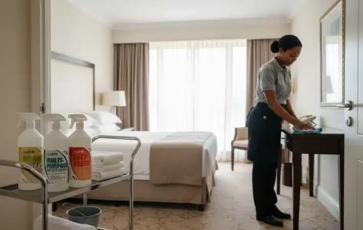 Eco-friendly Cleaning in Hospitality