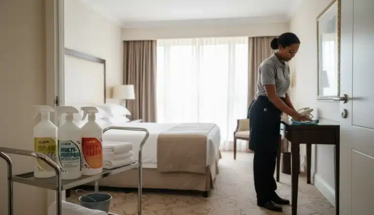 Eco-friendly Cleaning in Hospitality
