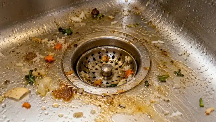 Food scraps that often lead to smelly kitchen drains