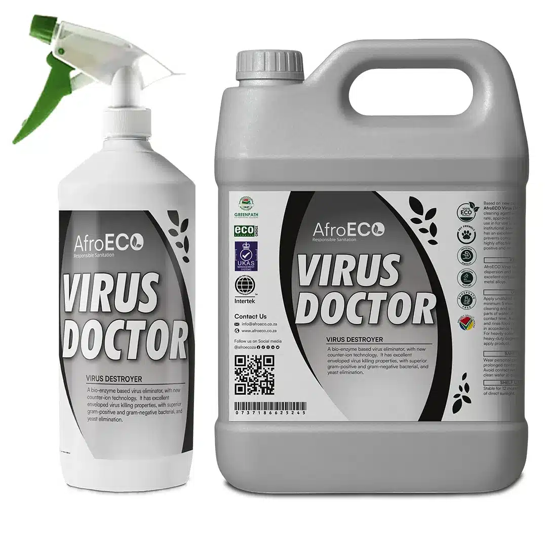 Disinfectant cleaner South Africa - AfroECO Virus Doctor