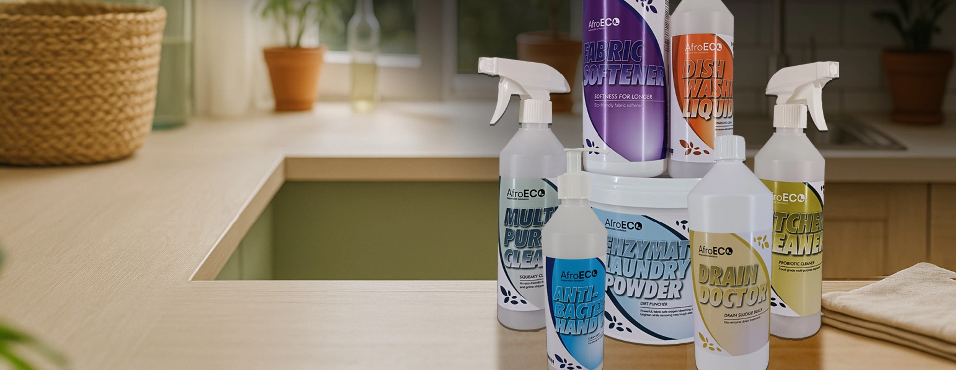 Eco-Friendly Home Cleaning Pack