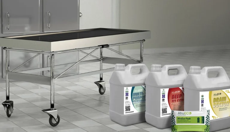 eco-friendly mortuary cleaning products